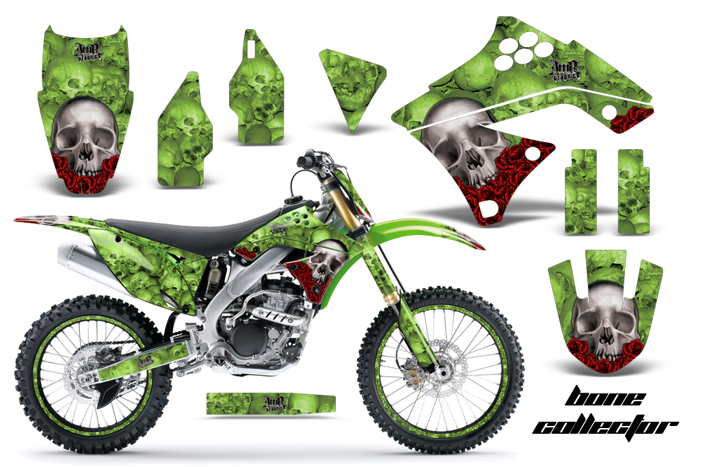 Kawasaki KXF 250 09-10 Graphic Kit BC G NPs